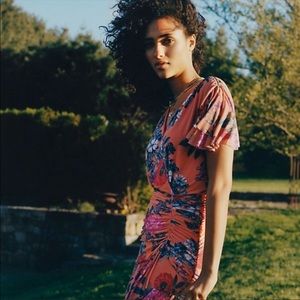 Anthropologie Mauve Dress